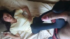 Little latina gives handjob and foojob – Kinky Socks