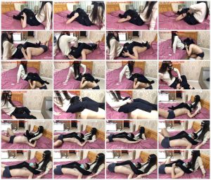 Asian female college student scissor-footed twisted legs twisted hobby – Asian Goddess Training League_scrlist