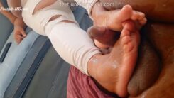 LuLuSex Good Morning BBW Femdom N Sensual Foot Jobs – Feet Junkies Media