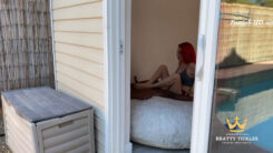 Peeper FJ BJ – Bratty Tickles Is It A Candid Voyeur Blowjob And Footjob Or Is It She An Exhibitionist Cock Sucking Foot Slut